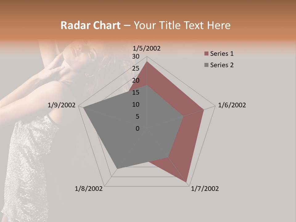 Person Nightclub Female PowerPoint Template