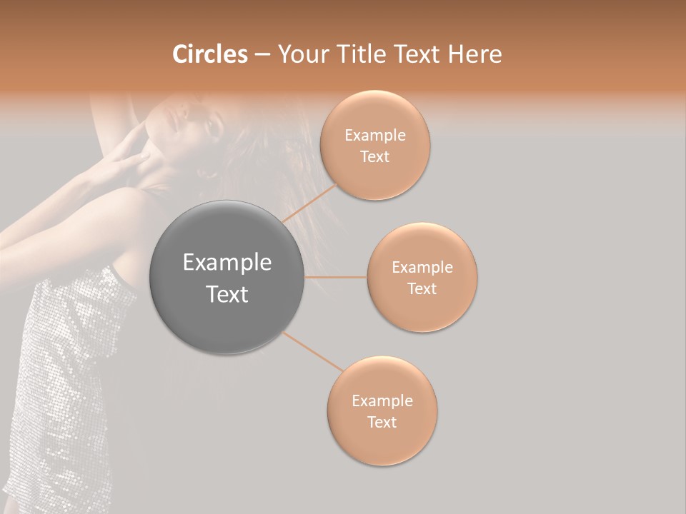 Person Nightclub Female PowerPoint Template