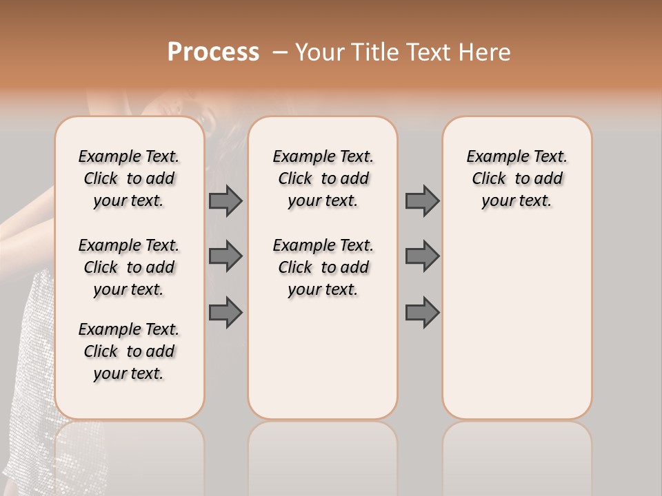 Person Nightclub Female PowerPoint Template