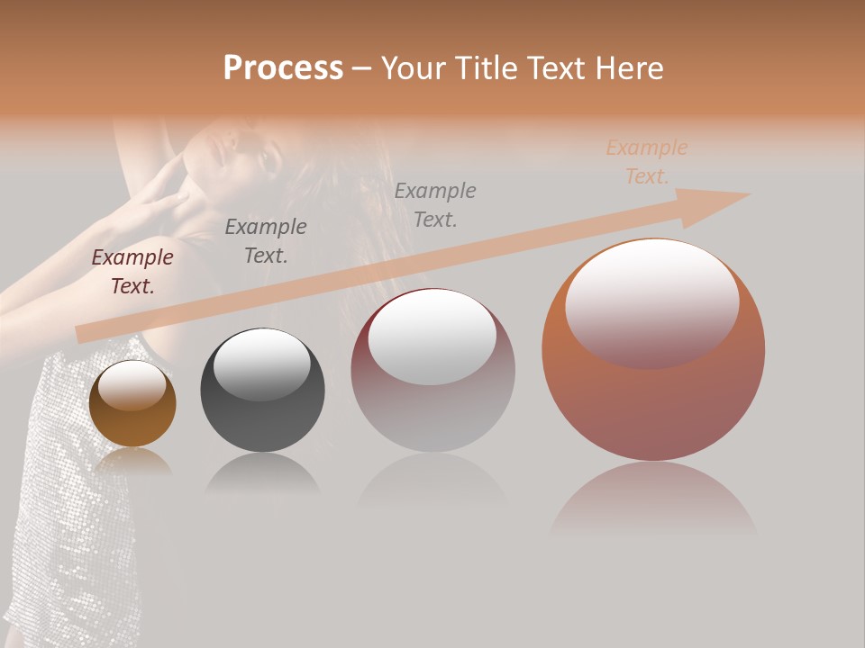 Person Nightclub Female PowerPoint Template