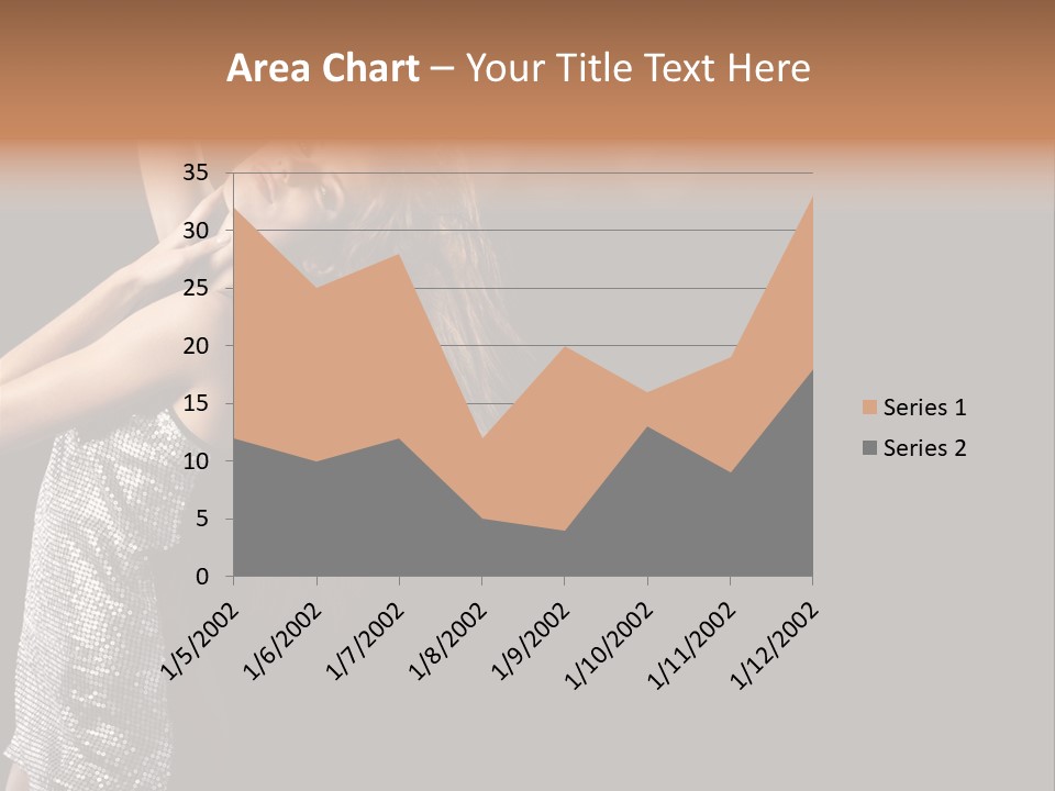 Person Nightclub Female PowerPoint Template