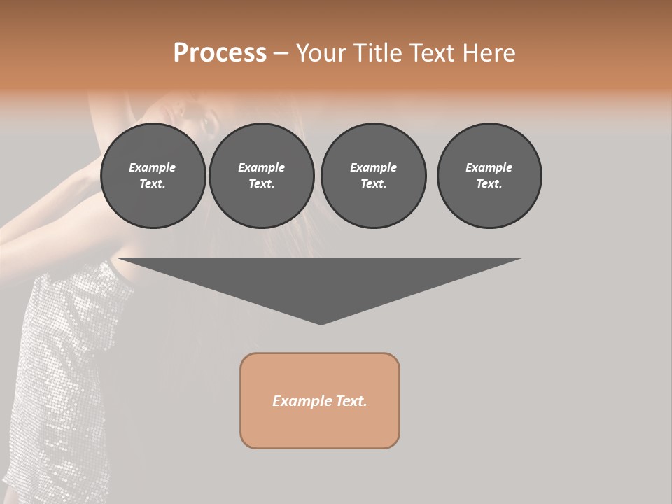 Person Nightclub Female PowerPoint Template