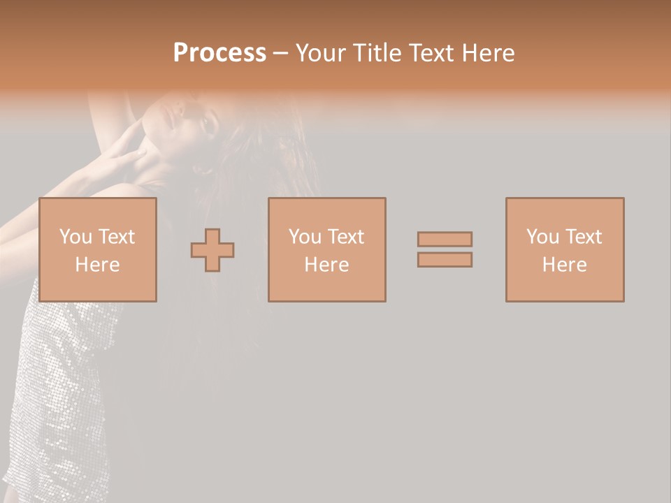 Person Nightclub Female PowerPoint Template