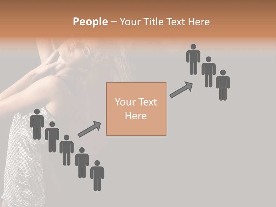 Person Nightclub Female PowerPoint Template