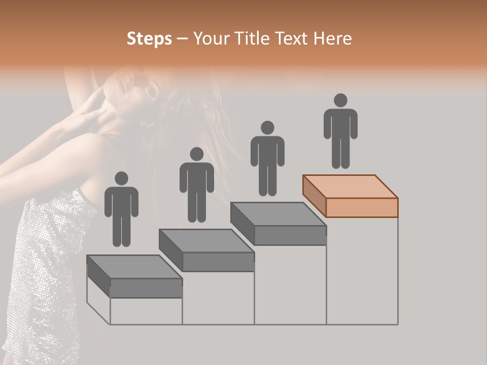 Person Nightclub Female PowerPoint Template