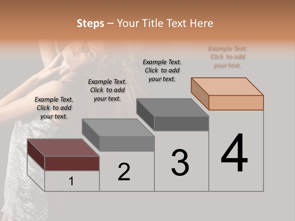 Person Nightclub Female PowerPoint Template