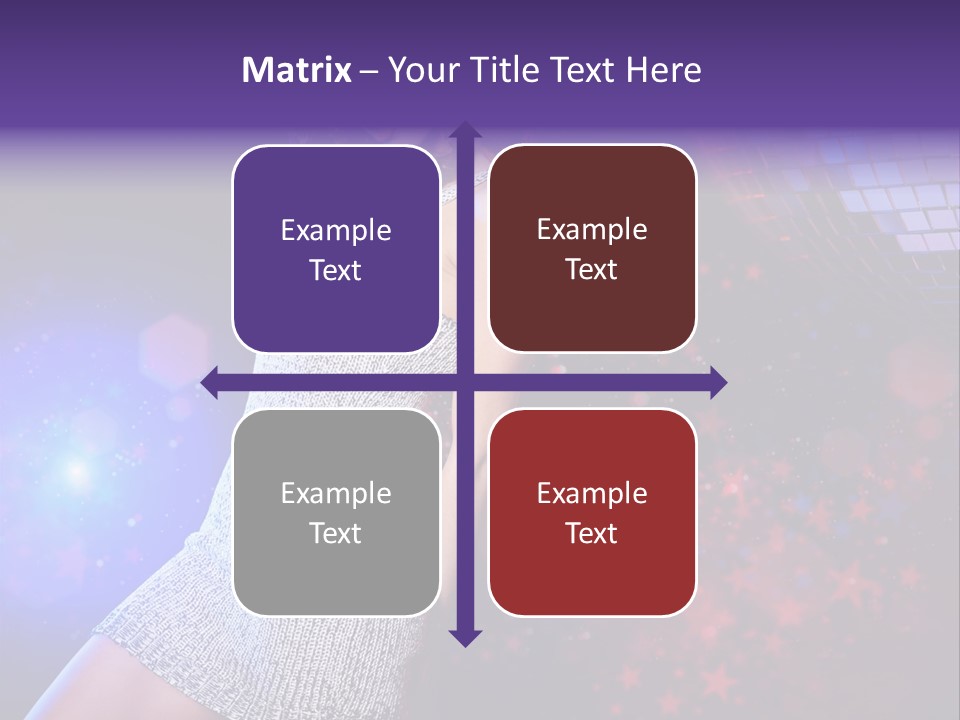 Caucasian Beautiful Playful PowerPoint Template