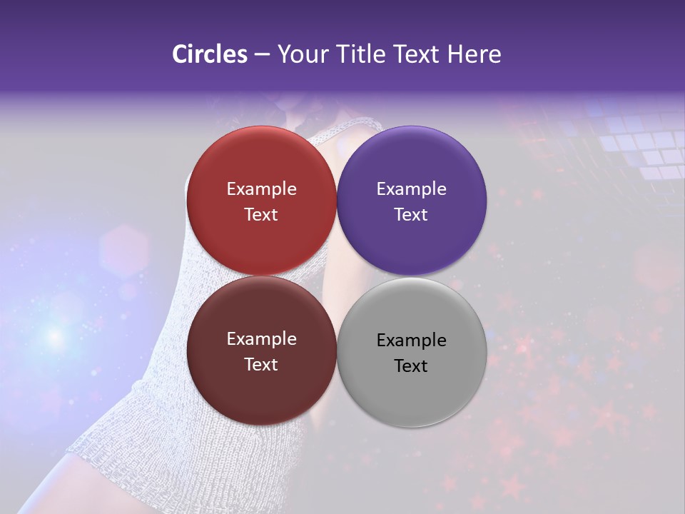 Caucasian Beautiful Playful PowerPoint Template