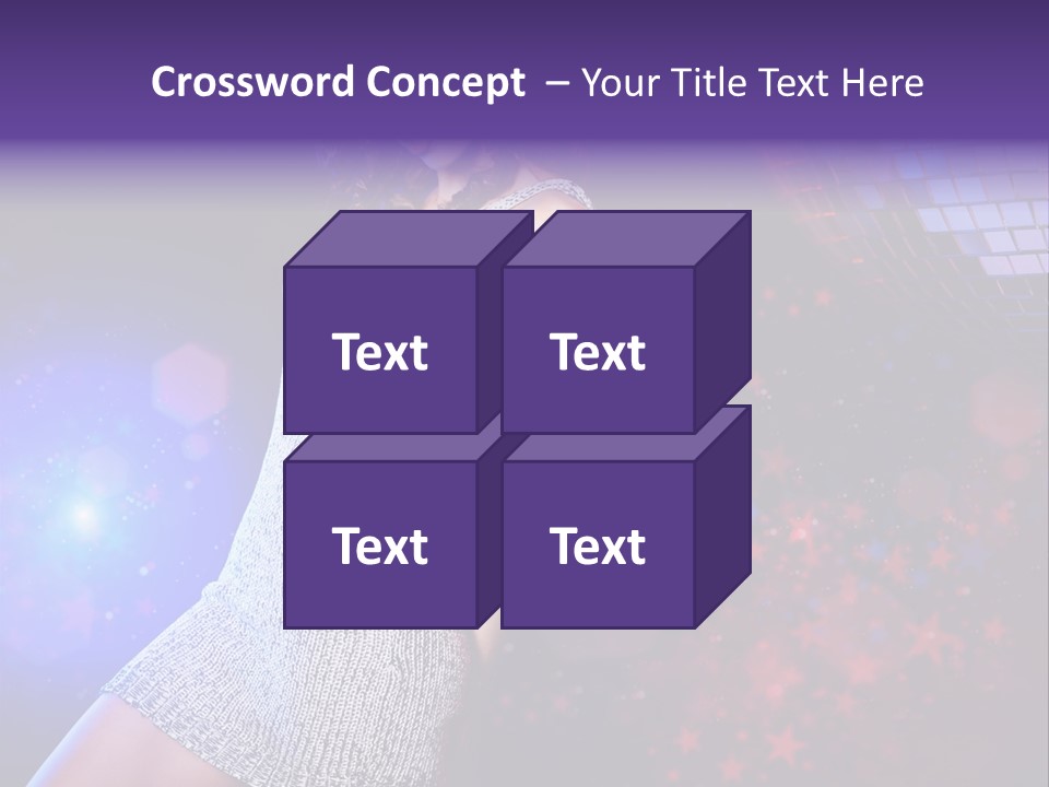 Caucasian Beautiful Playful PowerPoint Template