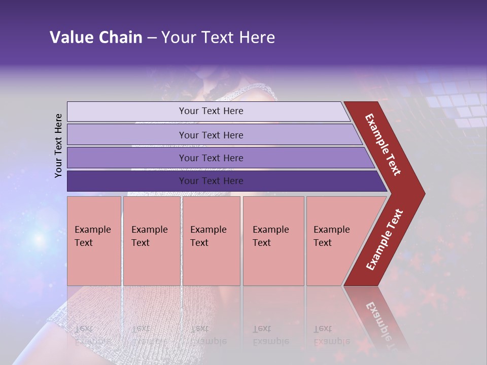 Caucasian Beautiful Playful PowerPoint Template