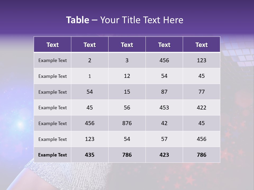 Caucasian Beautiful Playful PowerPoint Template