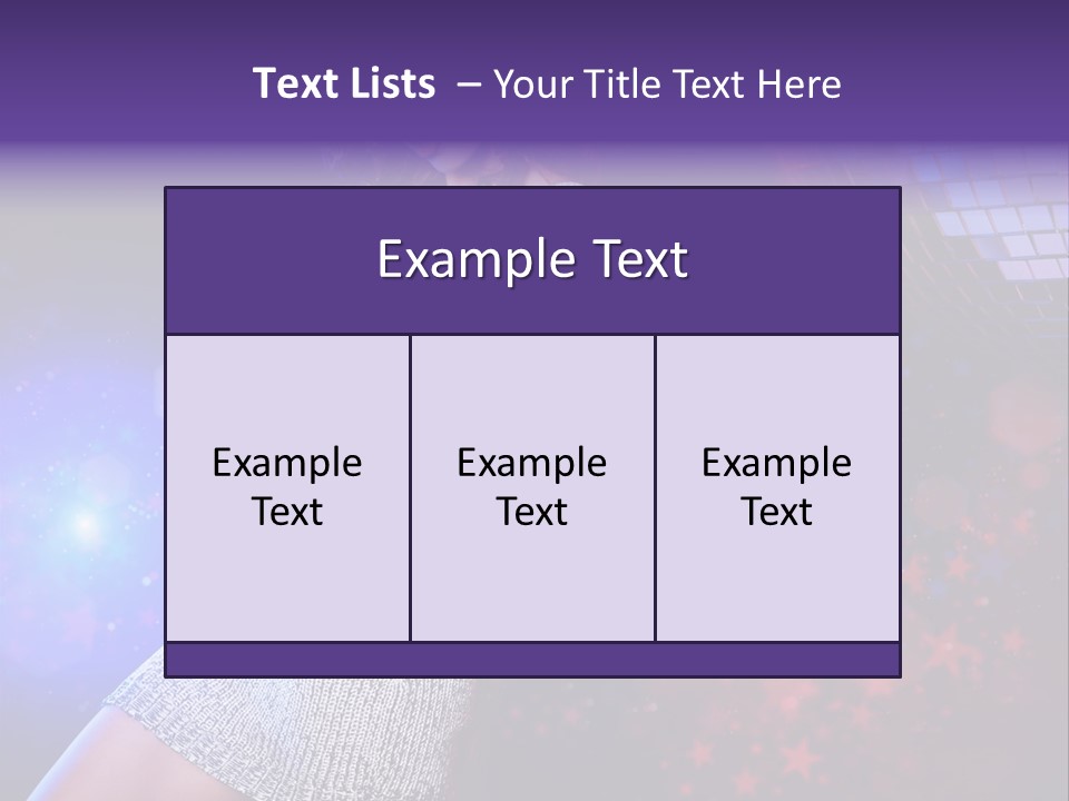 Caucasian Beautiful Playful PowerPoint Template