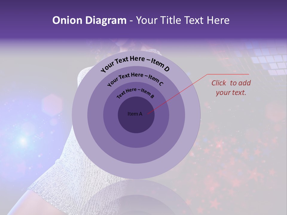 Caucasian Beautiful Playful PowerPoint Template