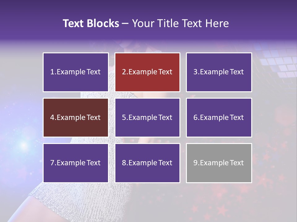 Caucasian Beautiful Playful PowerPoint Template