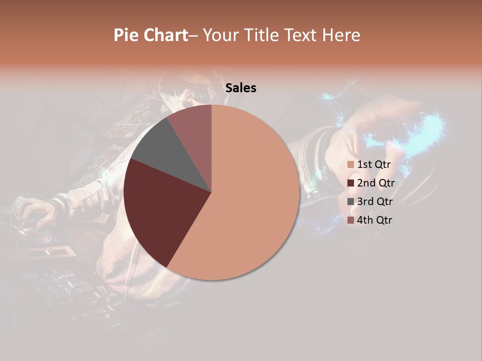 Club Illustration Entertainment PowerPoint Template