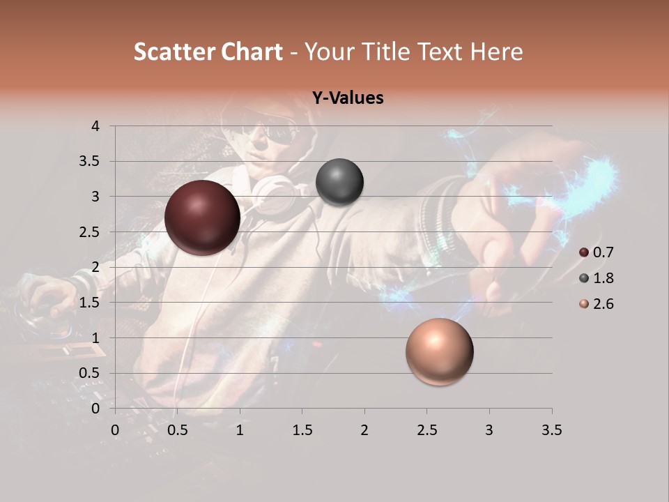 Club Illustration Entertainment PowerPoint Template