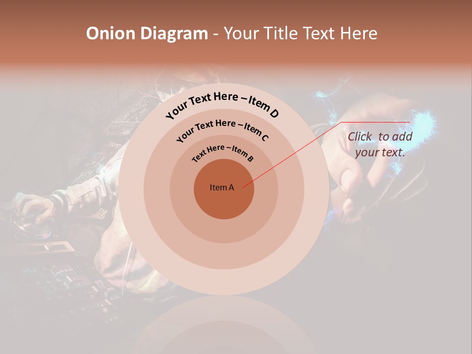 Club Illustration Entertainment PowerPoint Template