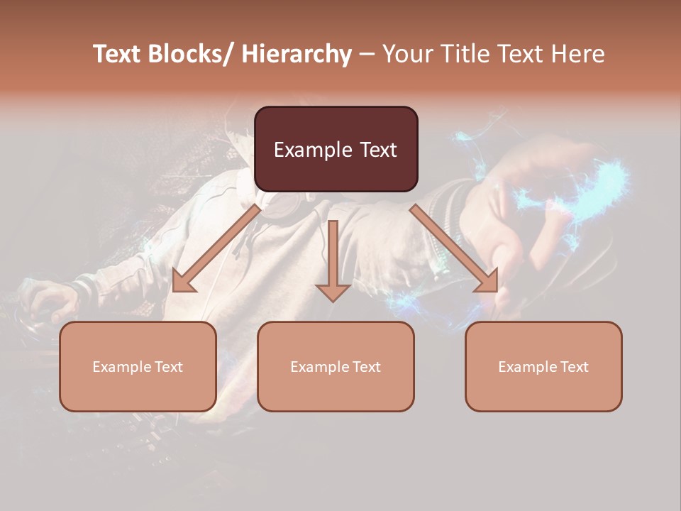 Club Illustration Entertainment PowerPoint Template