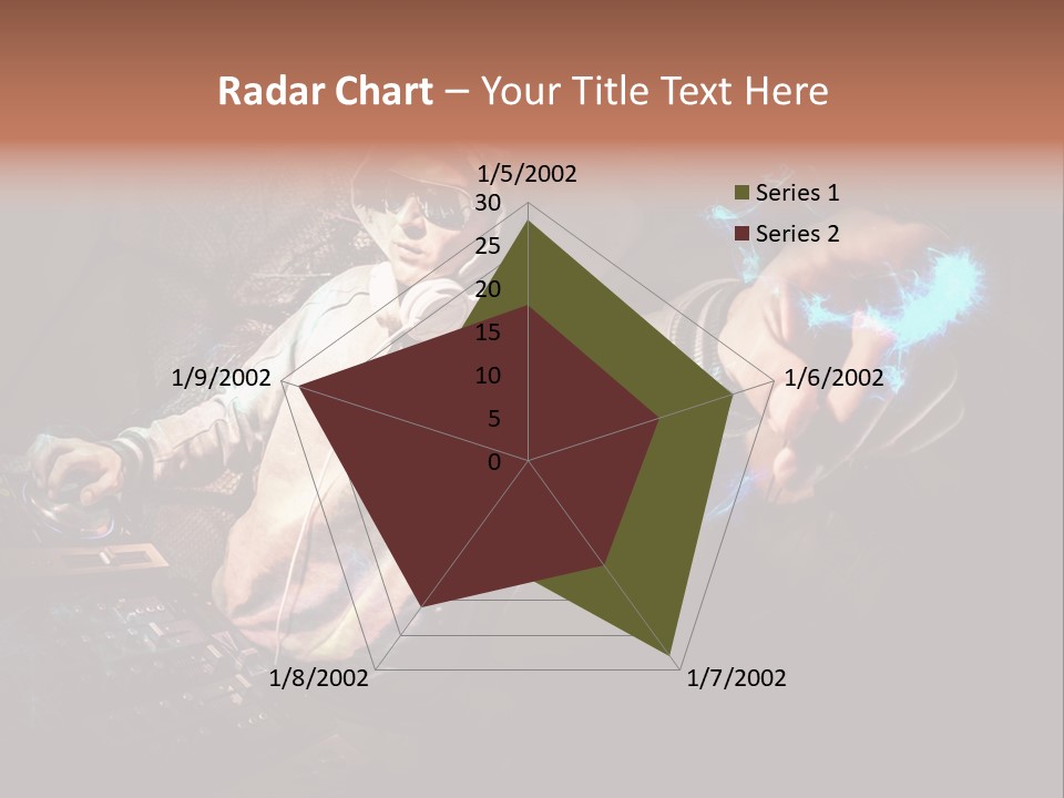 Club Illustration Entertainment PowerPoint Template