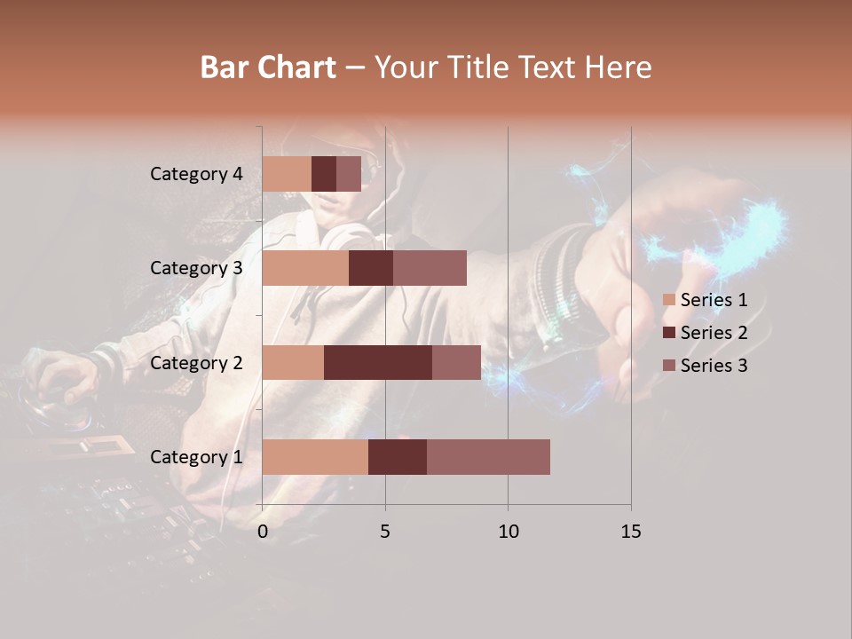 Club Illustration Entertainment PowerPoint Template