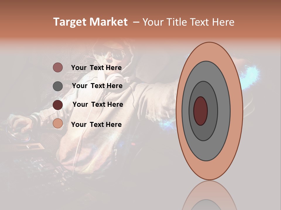 Club Illustration Entertainment PowerPoint Template