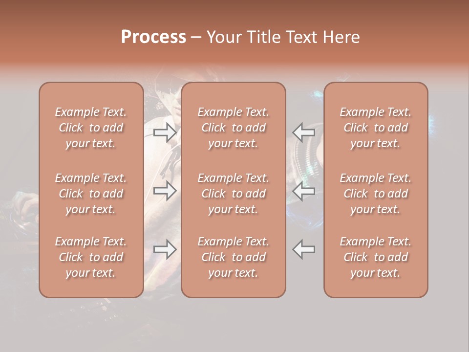 Club Illustration Entertainment PowerPoint Template
