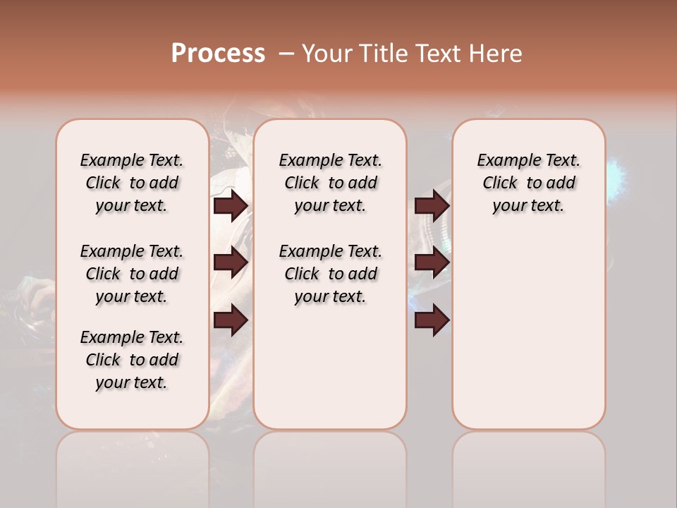 Club Illustration Entertainment PowerPoint Template