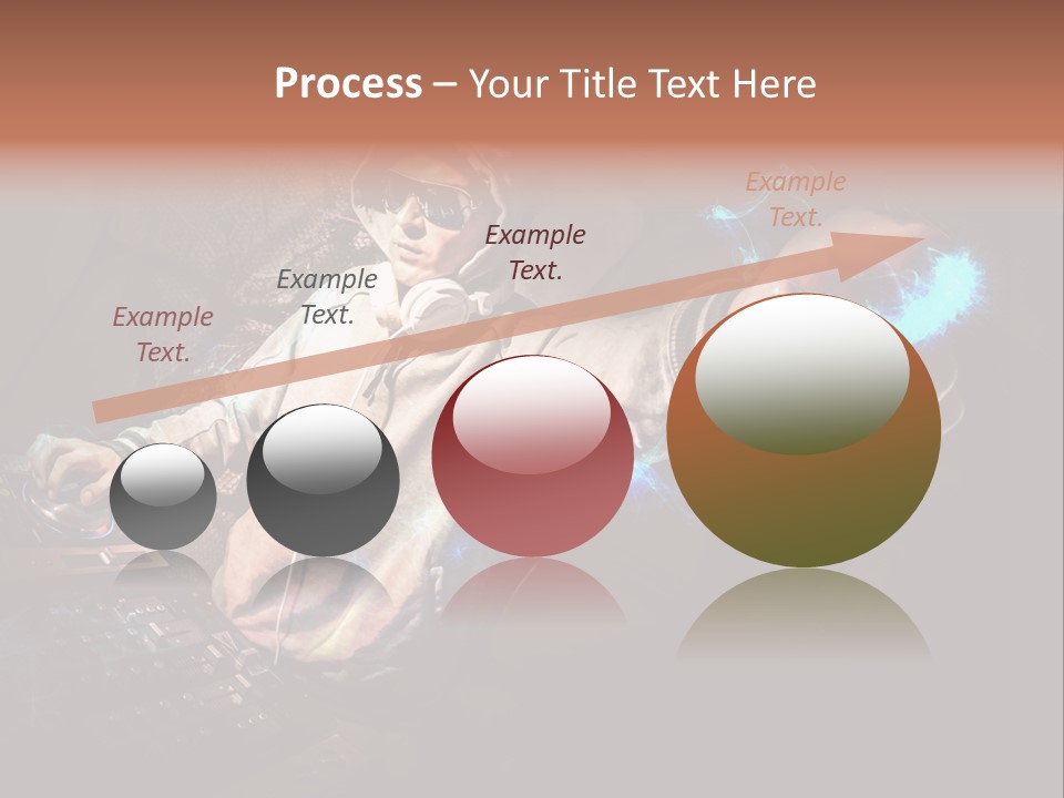 Club Illustration Entertainment PowerPoint Template