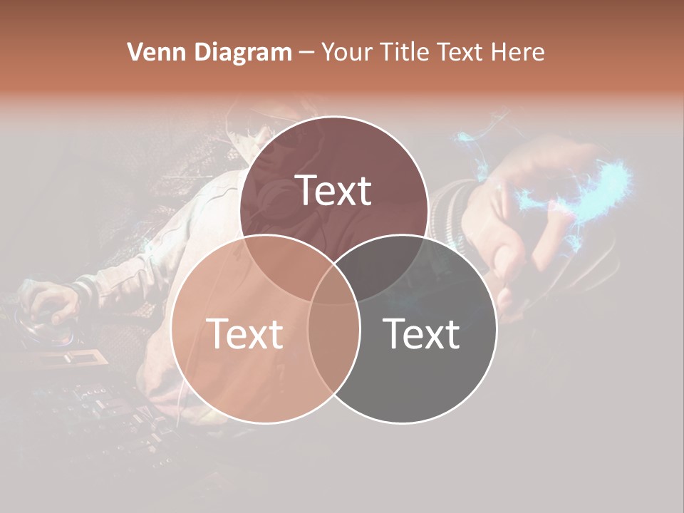 Club Illustration Entertainment PowerPoint Template