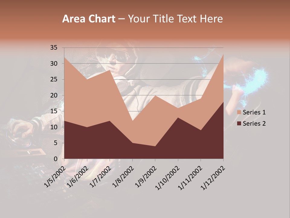 Club Illustration Entertainment PowerPoint Template