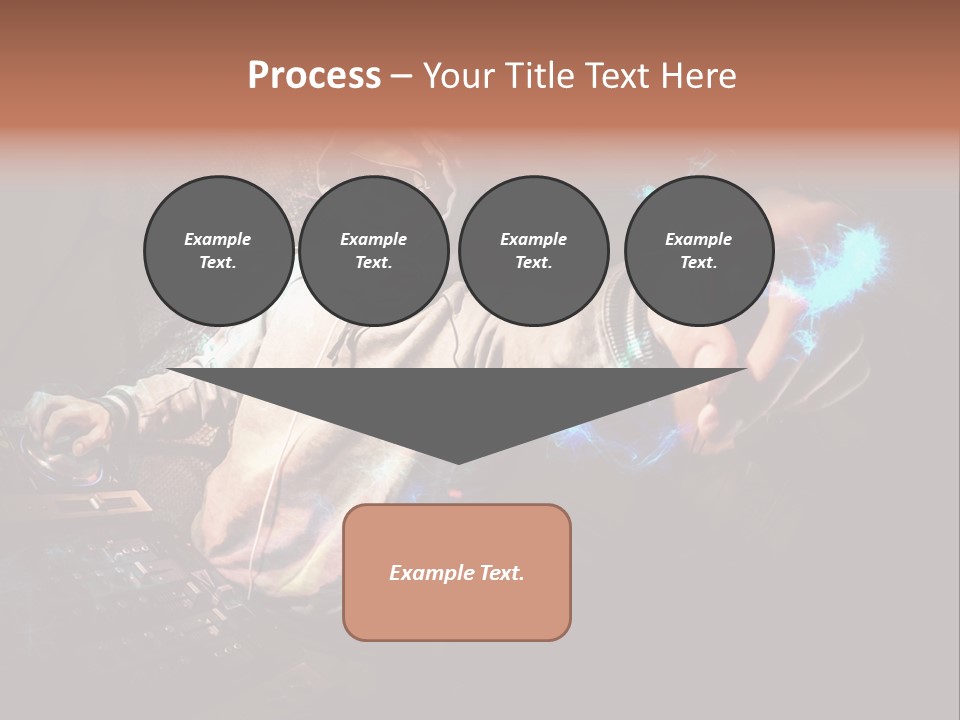 Club Illustration Entertainment PowerPoint Template