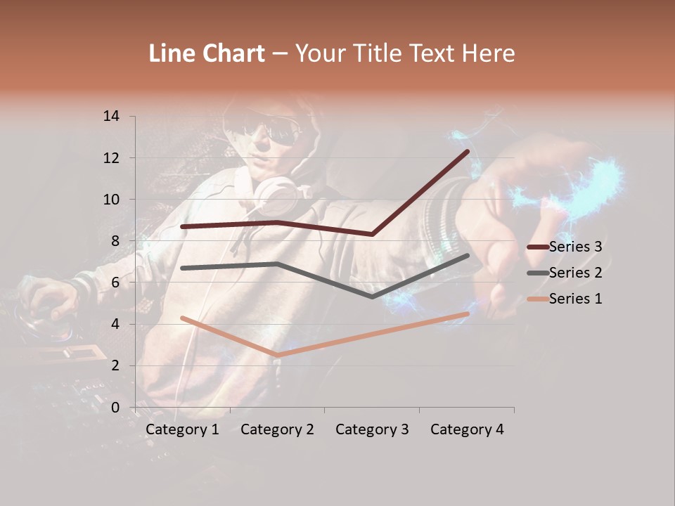 Club Illustration Entertainment PowerPoint Template