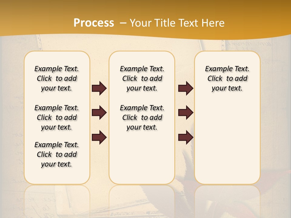 Grunge Leaf Cut PowerPoint Template