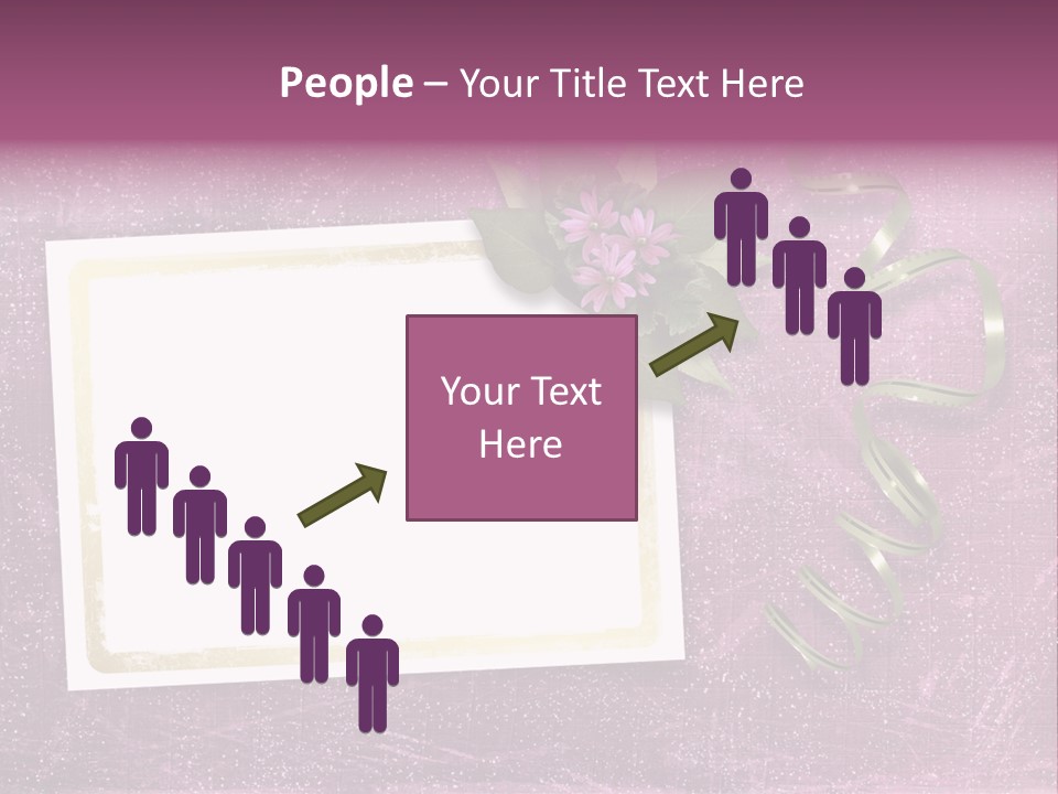 Pink Nature Album PowerPoint Template