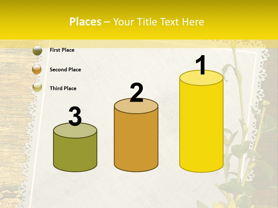 Card Design Wooden PowerPoint Template