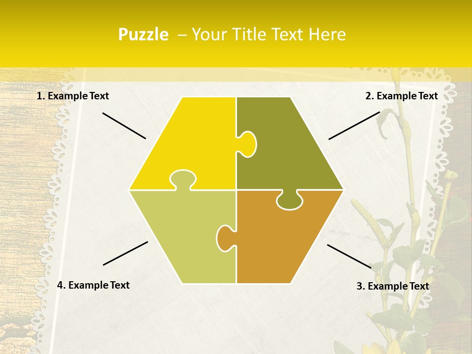 Card Design Wooden PowerPoint Template