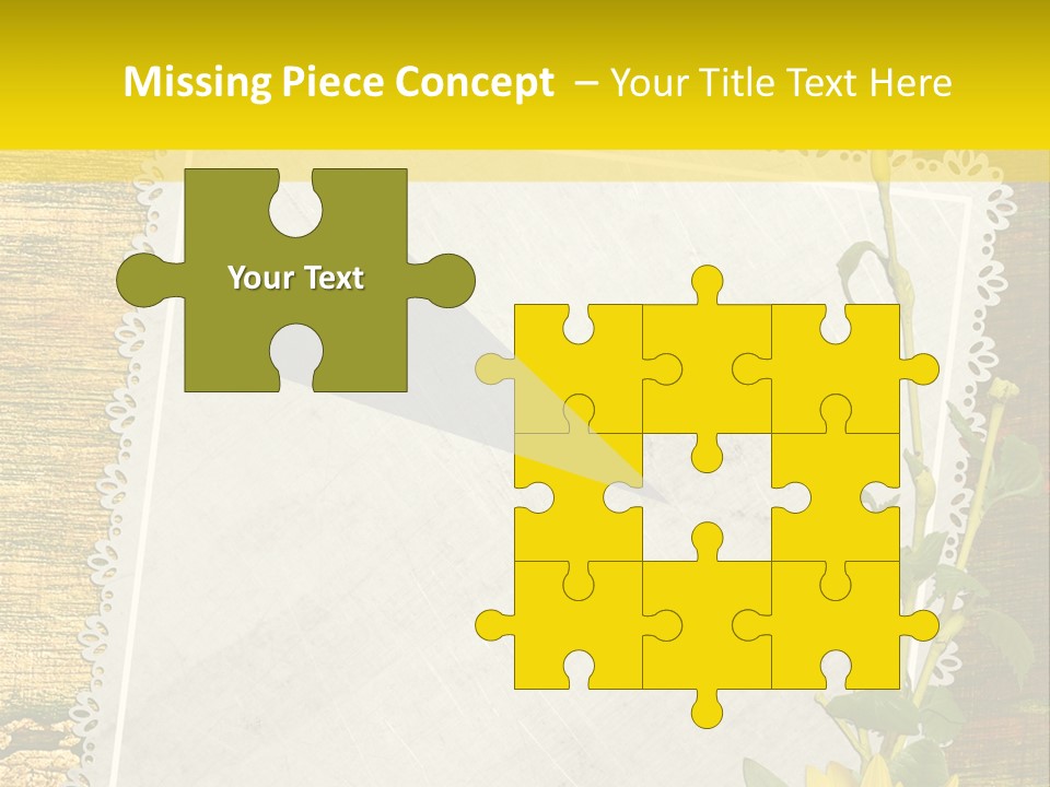 Card Design Wooden PowerPoint Template