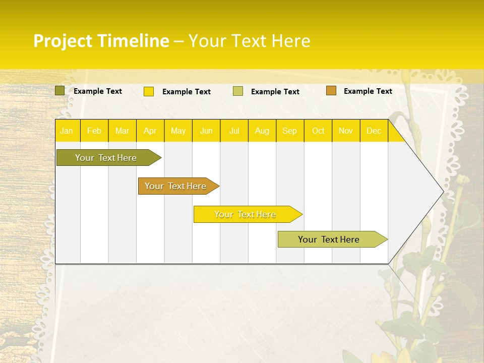 Card Design Wooden PowerPoint Template