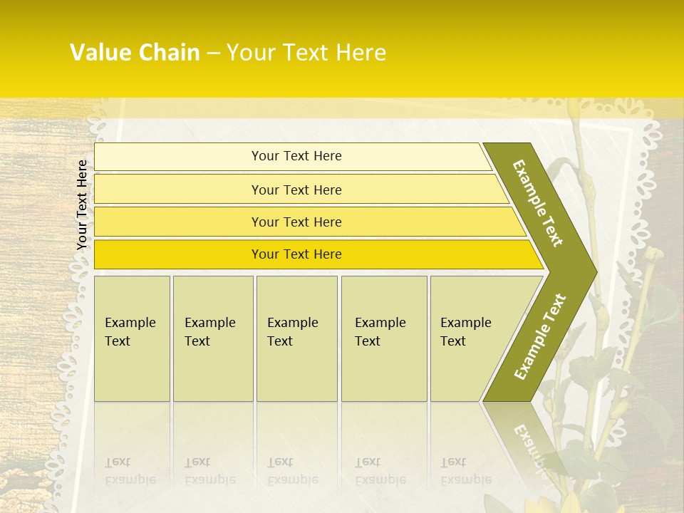 Card Design Wooden PowerPoint Template