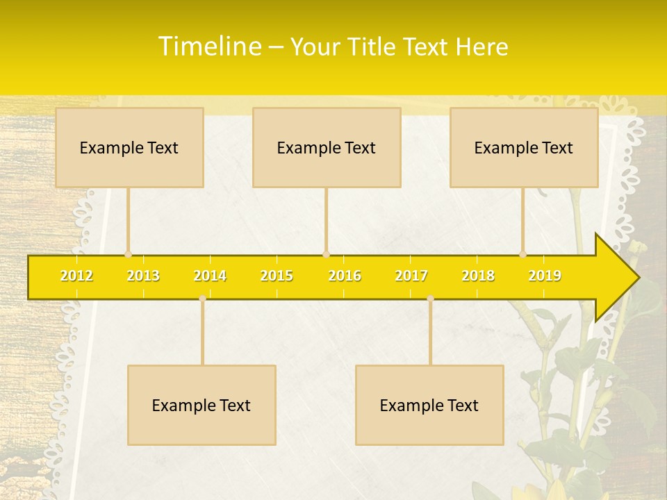 Card Design Wooden PowerPoint Template