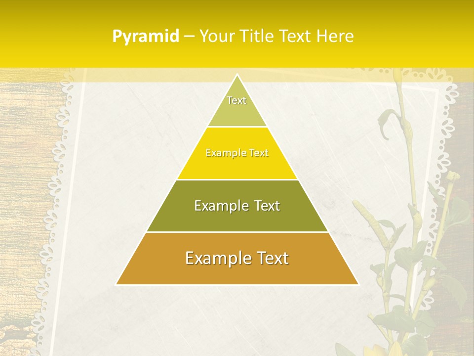 Card Design Wooden PowerPoint Template