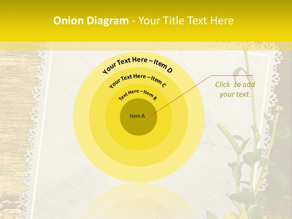 Card Design Wooden PowerPoint Template