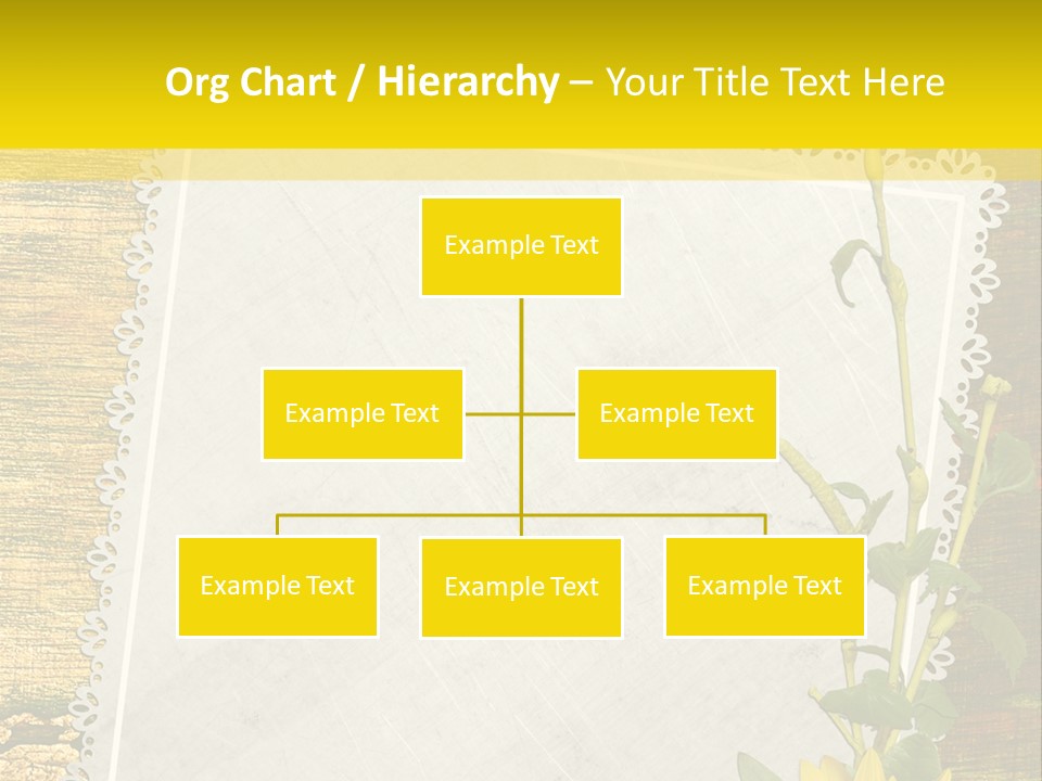 Card Design Wooden PowerPoint Template