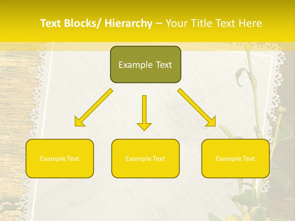 Card Design Wooden PowerPoint Template