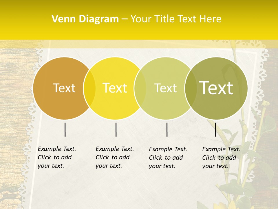 Card Design Wooden PowerPoint Template