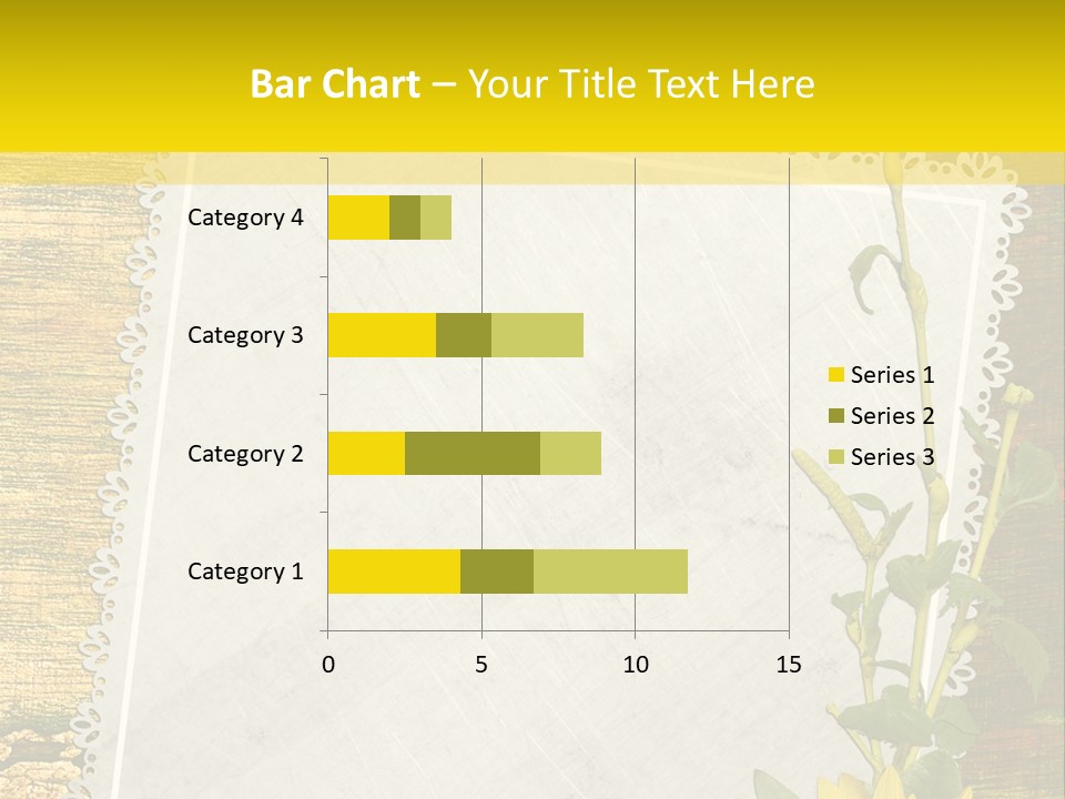 Card Design Wooden PowerPoint Template