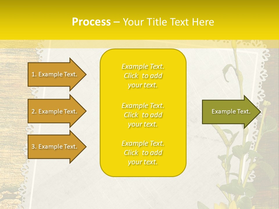 Card Design Wooden PowerPoint Template