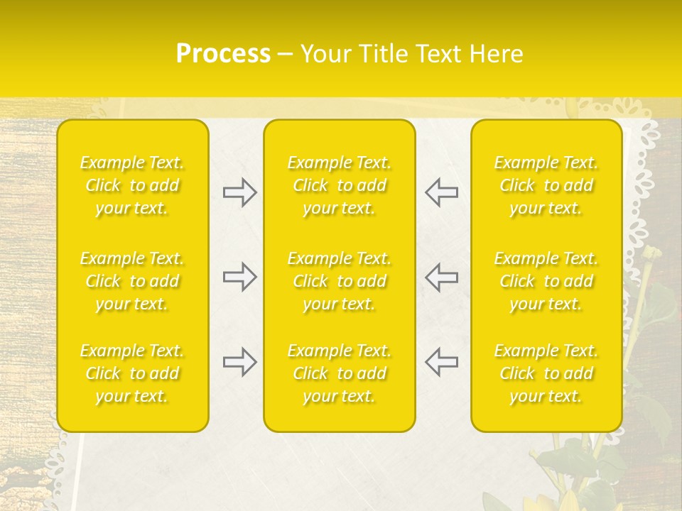 Card Design Wooden PowerPoint Template
