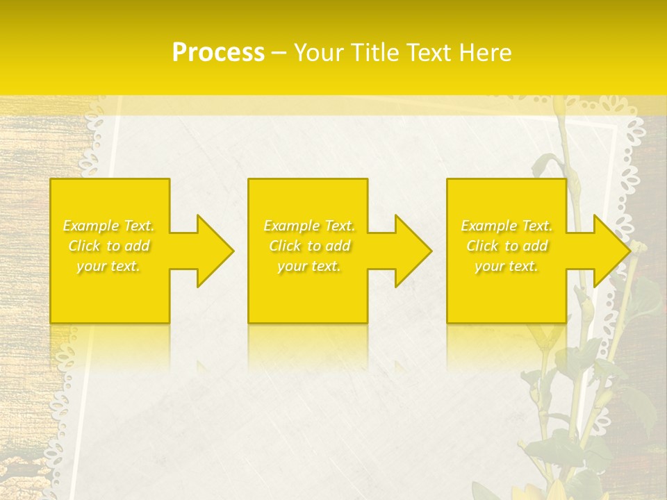 Card Design Wooden PowerPoint Template