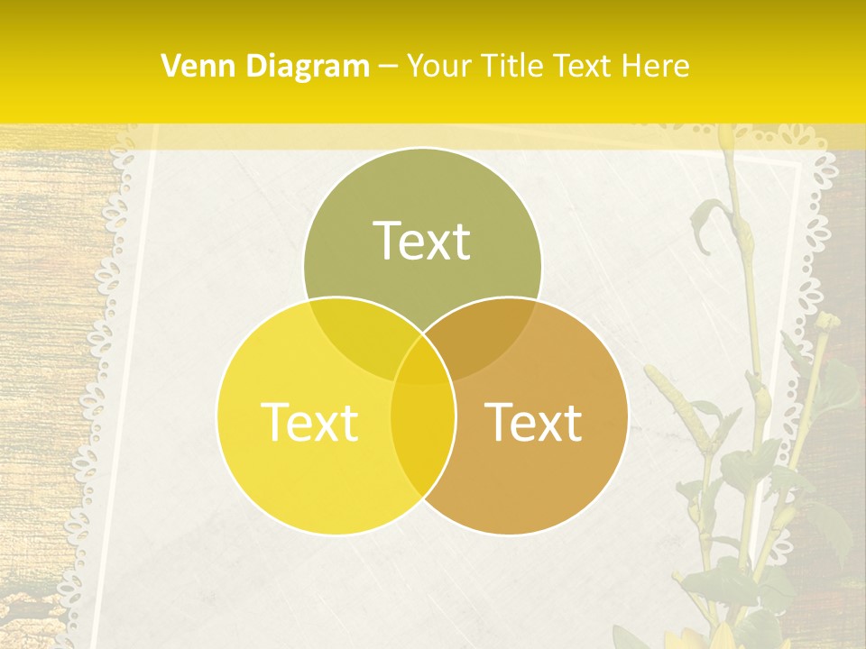 Card Design Wooden PowerPoint Template